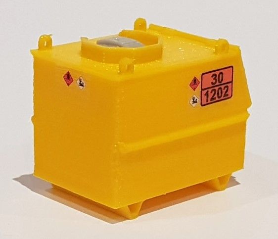 MSM5432/01 - Baustellentank 1.150L - in Miniaturausführung - 1