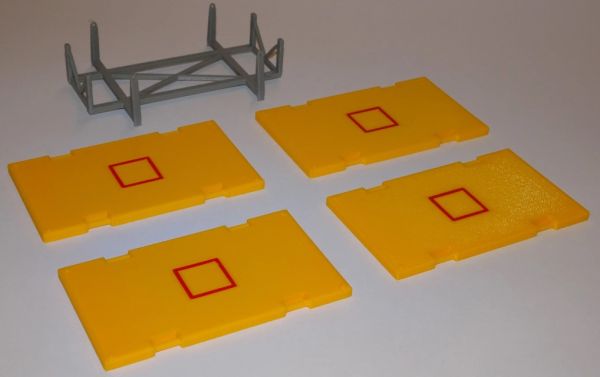 MSM5445/01 - Stützmatte 500t - in Miniaturform. - 1
