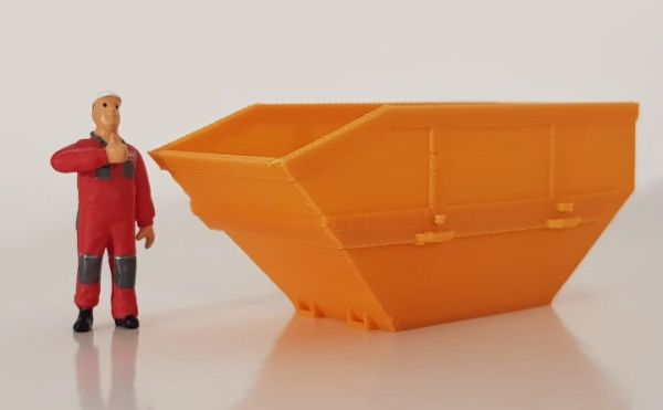 MSM5463/01 - Abfallbehälter 7.5m3 - miniaturisiert - 1