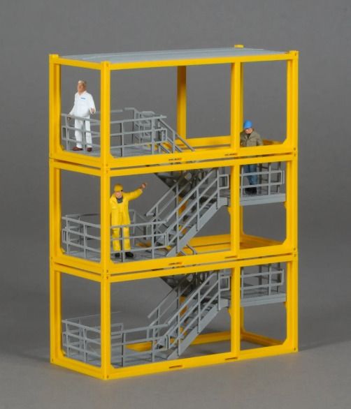 MSM5548/04 - Container – Treppenturm – L 121,1 x B 48,7 x H 155,4 mm - 1