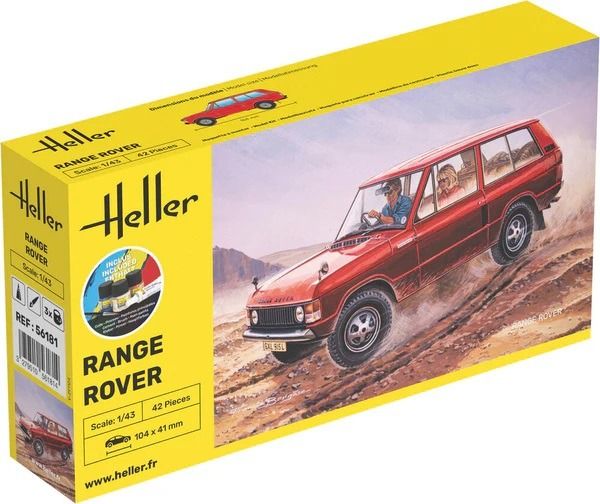HEL56181 - Starterset mit Farbe und Zubehör – RANGE ROVER zum Zusammenbauen - 1