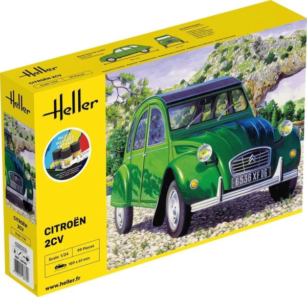 HEL56765 - Starterset mit Lack und Zubehör - CITROËN 2 CV - 1