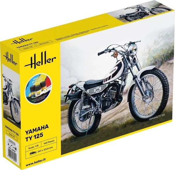 HEL56902 - Bausatz mit Lackierung – Yamaha TY 125 - 1