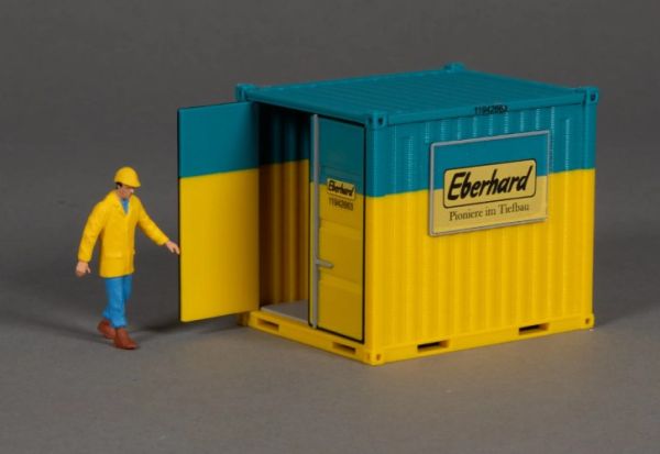 MSM5703/07 - 10-Fuß-Materialcontainer – EBERHARD – L. 59,8 x B. 48,8 x H. 51,8 mm - 1
