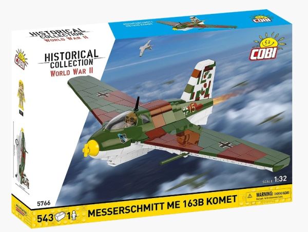 COB5766 - Militärflugzeug MESSERSCHMITT Me 163B Komet – 543 Teile - 1