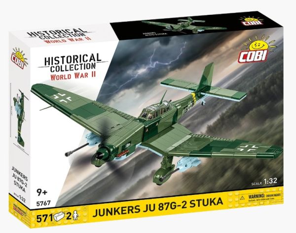 COB5767 - Militärflugzeug JUNKERS Ju 87G-2 Stuka – 571 Teile - 1