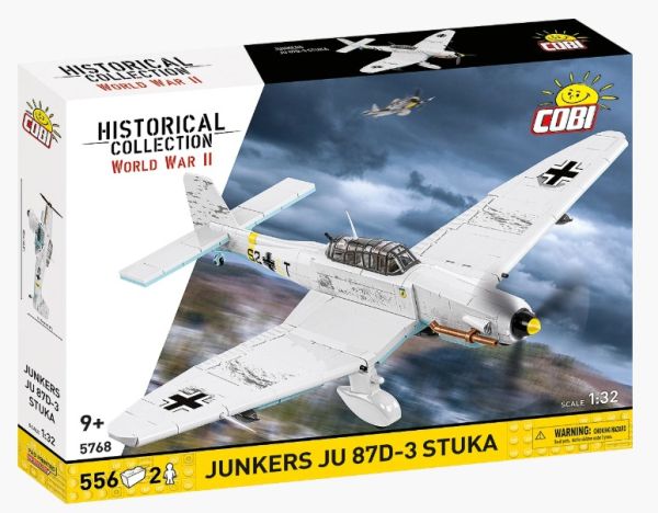 COB5768 - Militärflugzeug JUNKERS Ju 87D-3 Stuka – 556 Teile - 1