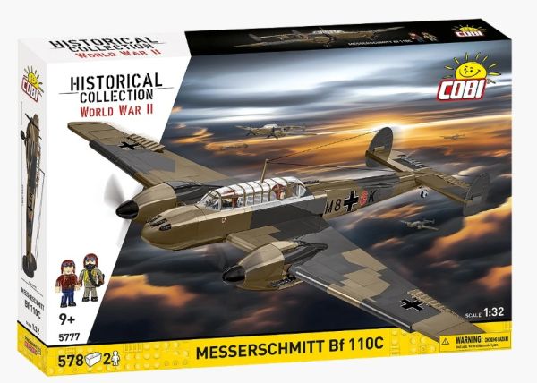 COB5777 - Jagdflugzeug MESSERSCHMITT BF 110C - 578 Teile - 1