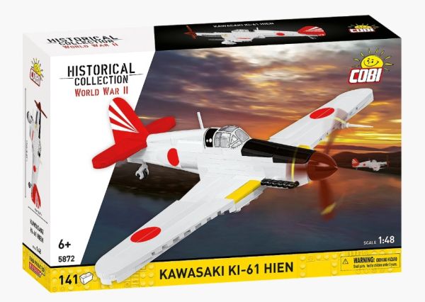 COB5872 - Jagdflugzeug KAWASAKI Ki-61 Hien - 141 Teile - 1