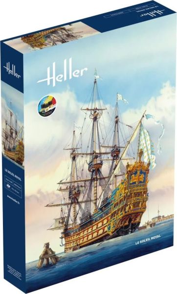 HEL58899 - Bausatz mit Lackierung – Royal Sun Ship - 1