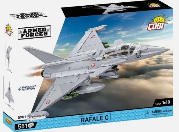 COB5901 - Rafale C Militärflugzeuge – 551 Teile - 1