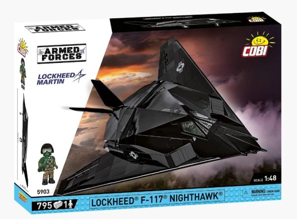 COB5903 - Jagdflugzeug LOCKHEED F-117 Nighthawk - 795 Teile - 1