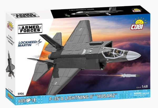 COB5904 - Jagdflugzeug LOCKHEED F-35A Lightning II - Husarz - 605 Teile - 1