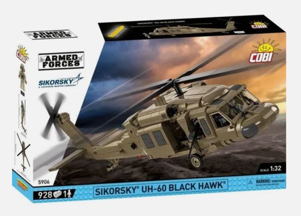 COB5906 - SIKORSKY UH-60 Black Hawk Hubschrauber – 928 Teile - 1