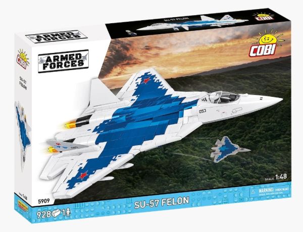 COB5909 - Jagdflugzeug SU-57 Felon - 928 Teile - 1