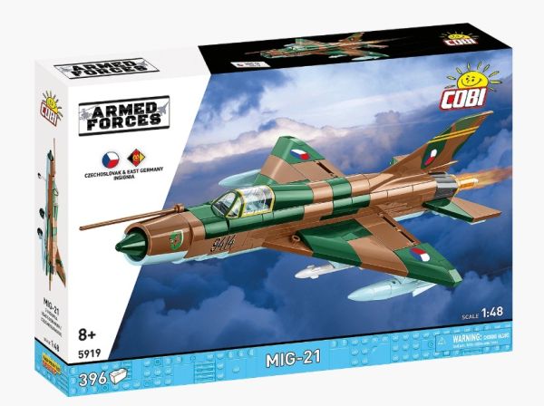 COB5919 - Jagdflugzeug MIG-21 - 396 Teile - 1