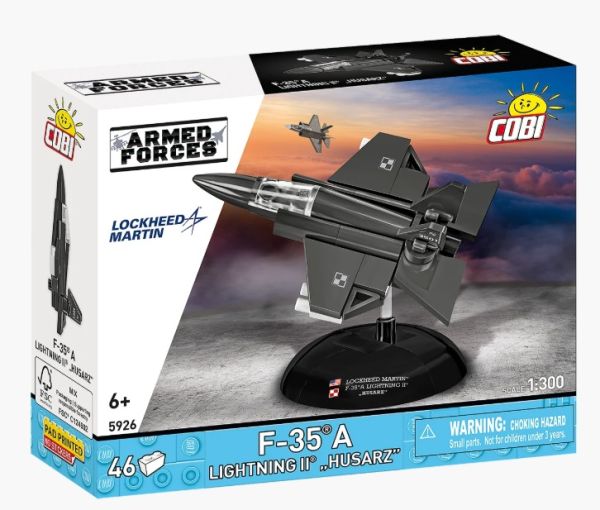 COB5926 - Kampfflugzeug LOCKHEED F-35A Lightning II – Husarz – 46 Teile - 1