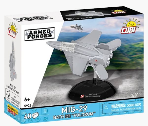 COB5928 - Kampfflugzeug MIG-29 NATO – Fulcrum – 40 Teile - 1
