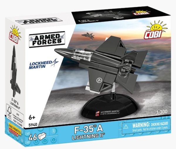 COB5940 - Kampfflugzeug LOCKHEED F-35A Lightning II – 46 Teile - 1