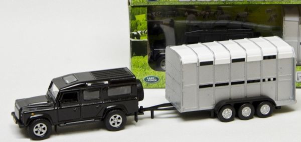 KID521726 - LAND ROVER mit Viehanhänger - 1