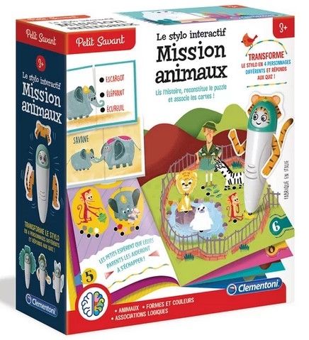 CLE52451 - Petit Savant – Tierische Mission mit interaktivem Stift - 1