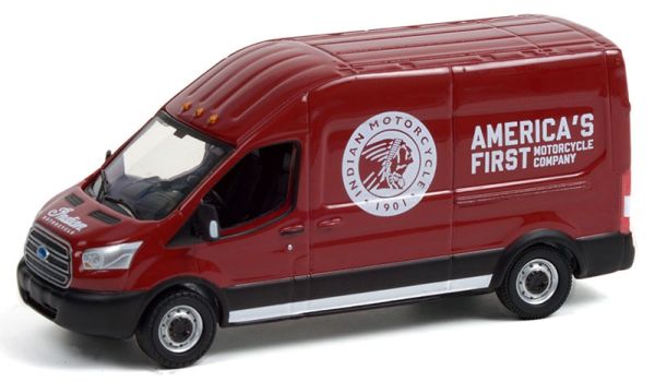 GREEN53030-B - FORD Transit 2015 INDIAN MOTORCYCLE im Blister - 1