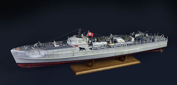 ITA5603 - Boot Schnellboot Typ S-100 PRM zum Zusammenbauen und Lackieren - 1
