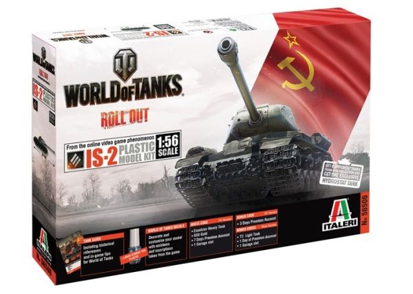 ITA56506 - Panzer IS-2 WORLD OH TANKS zum Lackieren - 1
