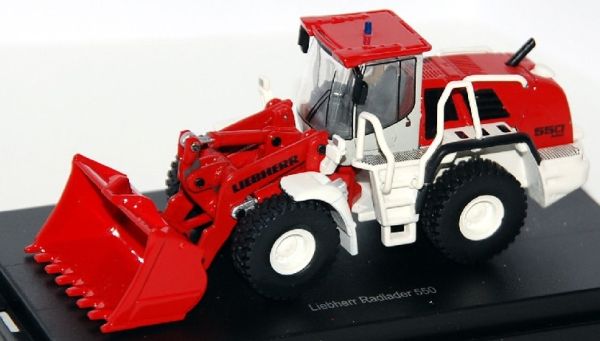 SCH26029 - Radlader LIEBHERR 550 rot Maßstab: 1/87 - 1