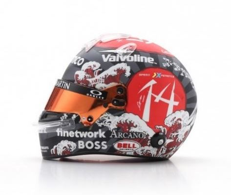 SPA5HF178 - 2024 Japan GP HELM – ASTON MARTIN Aramco F1 Team – Fernando ALONSO - 1