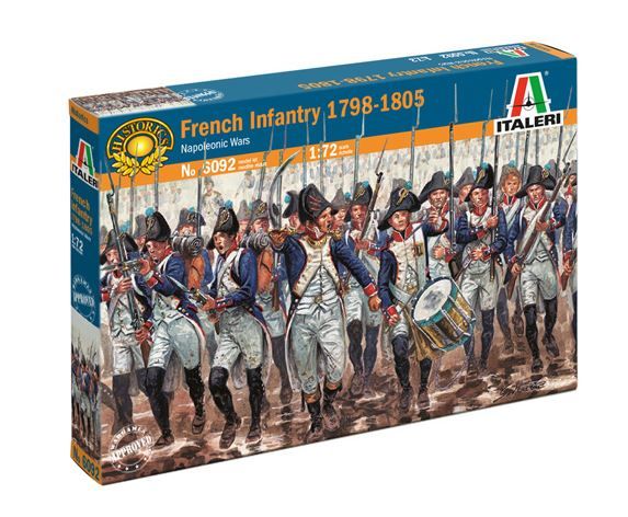 ITA6092 - Französische Infanterie 1798–1805 – Napoleonische Kriege zum Zusammenbauen - 1