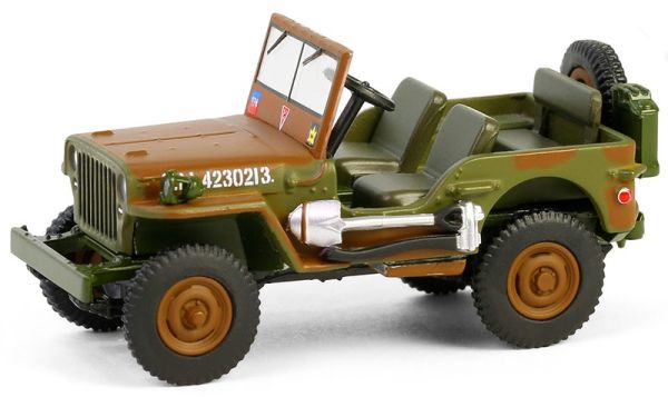 GREEN61050-A - JEEP Willys MB 1942 1. kanadische Panzerbrigade aus der Serie BATAILLON 64 in Blisterverpackung - 1