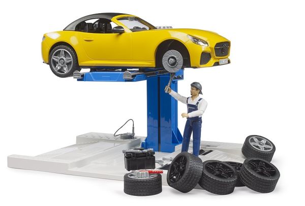 BRU62112 - Autoservicezentrum – BRUDER Roadster - 1
