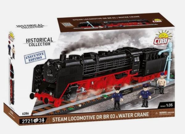 COB6286 - DR BR 03 Dampflokomotive mit Wasserfontäne – 2721 Teile - 1