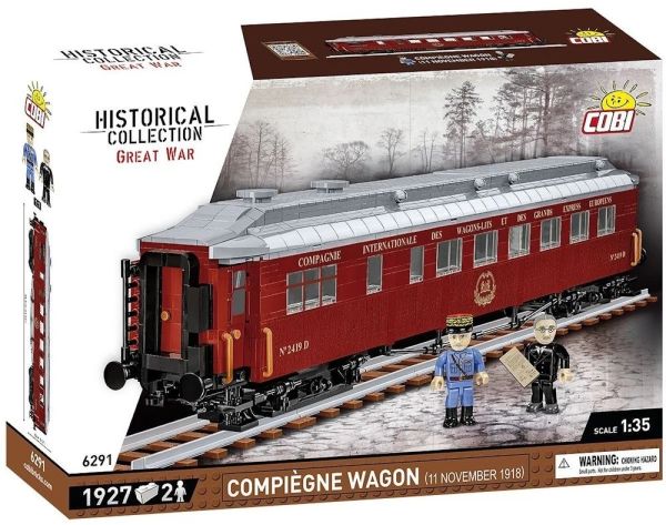 COB6291 - Compiègne-Triebwagen, 11. November 1918 – 1927 Teile - 1