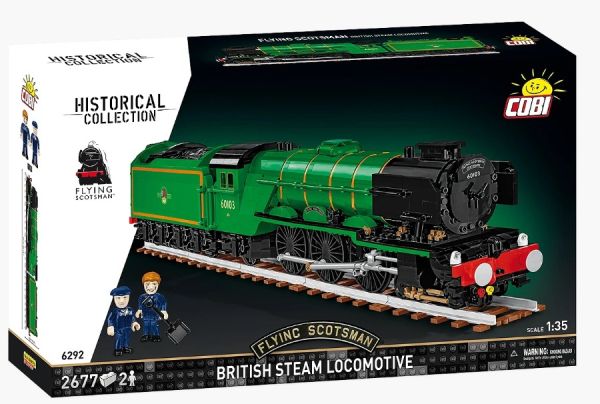 COB6292 - Britische Dampflokomotive – Flying Scotsman – 2677 Teile - 1