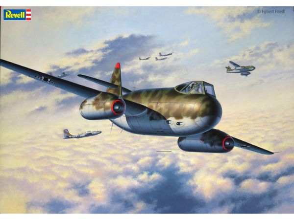 REV63774 - MODELLBAU-SET – MESSERSCHMITT P.1099A – P-Serie zum Zusammenbauen und Bemalen - 1