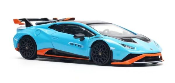 PR640110 - LAMBORGHINI Huracan STO Blau und Orange - 1