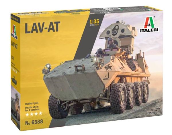 ITA6588 - LAV-25 Militärfahrzeug zum Zusammenbauen und Bemalen - 1