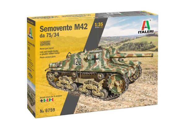 ITA6759 - SEMOVENTE M42 da 75/34 Panzer - Verbesserte Version - 1