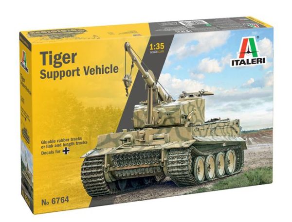 ITA6764 - Tiger Militärunterstützungsfahrzeug zum Zusammenbauen und Bemalen - 1
