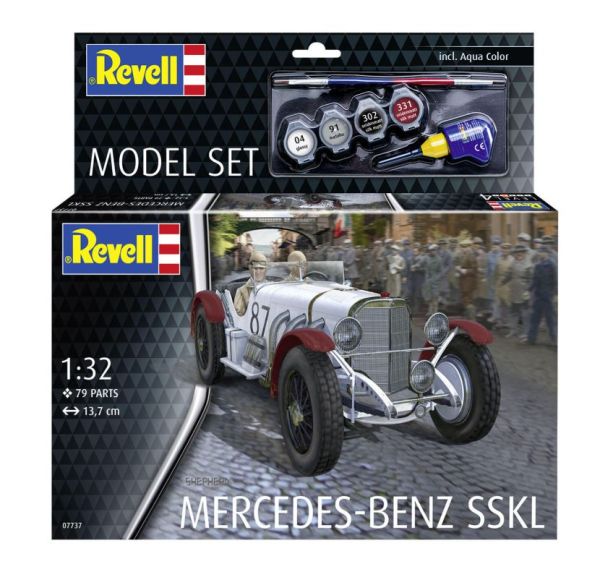 REV67737 - MODEL SET - MERCEDES-BENZ SSKL zum Zusammenbau mit Farbe - 1