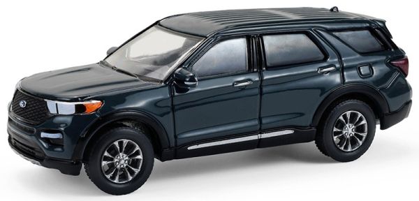 GREEN68070-D - FORD Explorer 2024 steinblau aus der Serie SHOWROOM FLOOR in Blisterverpackung - 1
