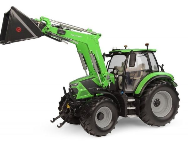 UH6859 - DEUTZ-FAHR 6150.4 TTV mit Stoll 43-27 Frontlader. - 1