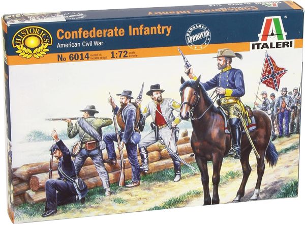 ITA6014 - Konföderierte Truppen zum Malen - 1