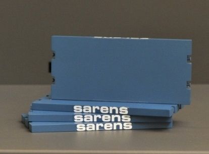 YCC604-5 - 4 Straßenplatten - 11 x 5 cm - RAL5009 SARENS - 1
