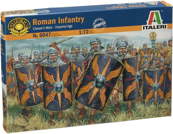 ITA6047 - Römische Infanterie – Caesars Kriege zum Ausmalen - 1