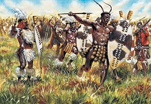 ITA6051 - Zulu-Krieger zum Bemalen - 1