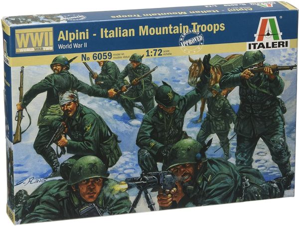 ITA6059 - Bemalbare Alpini Italienische Gebirgstruppen - 1