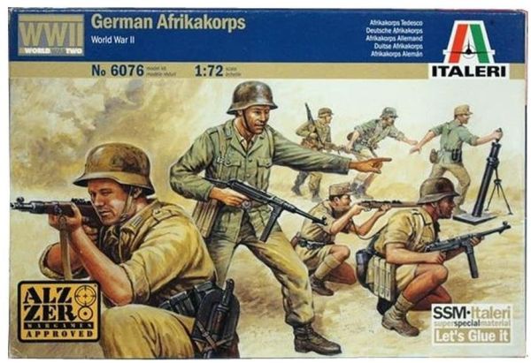 ITA6076 - Deutsches Afrikakorps des Zweiten Weltkriegs zu malen - 1